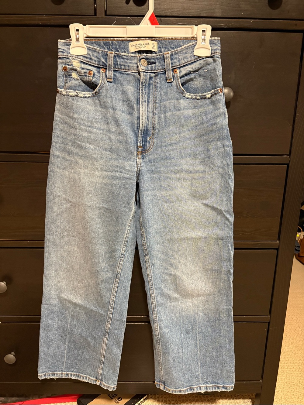 Abercrombie & Fitch Light Blue Relaxed Jeans